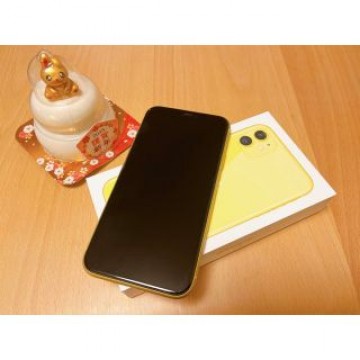 iPhone11 SIMフリー 本体 128GB イエロー MHDL3J/A