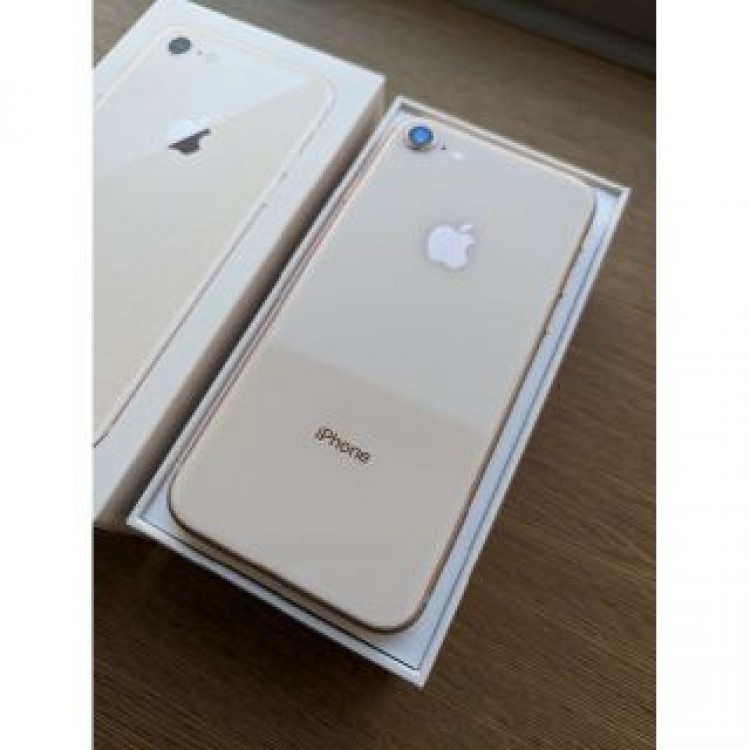 iPhone8 64GB 白 (バッテリー100%, SIMロックなし)