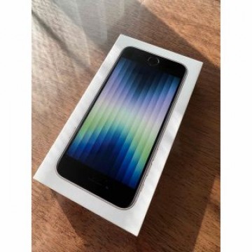 【新品未使用】iPhone se 第3世代　64GB スターライト　IMEI記載