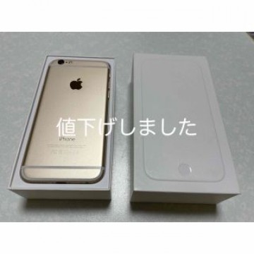 apple iphone 6   ゴールド  64GB