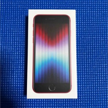 [新品] Apple iPhone SE3 64GB レッド　sim フリー