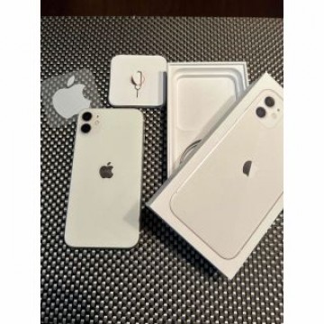 【美品】iPhone 11 ホワイト 128 GB SIMフリー