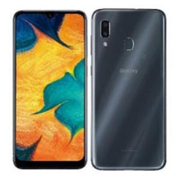 中古Galaxy A30 SCV43 ブラック 64GB ▽