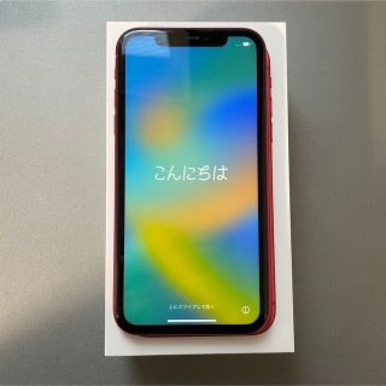 美品Apple iPhone11 64GB レッド SIMフリー