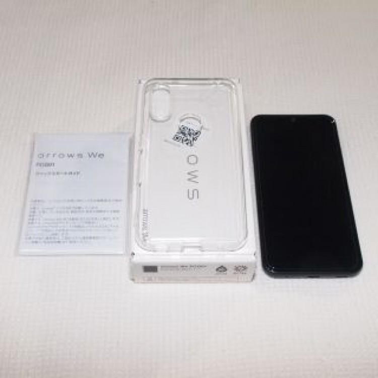 FCNT arrows We FCG01 ブラック AU スマートフォン美品中古