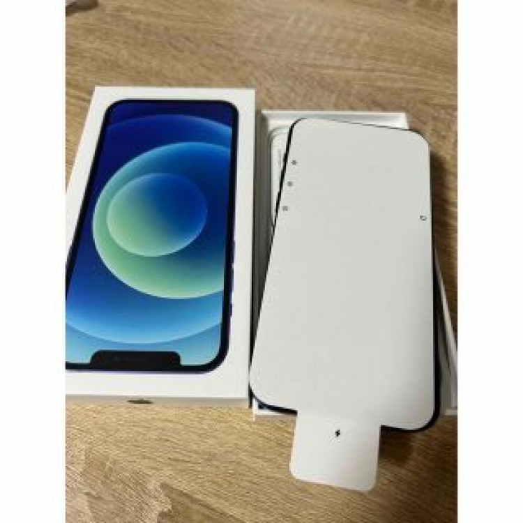 iPhone12 128g 青色　シームフリー
