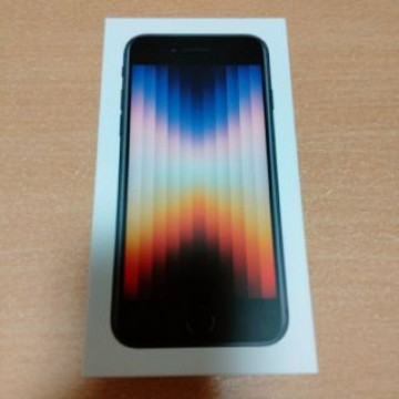 【新品未使用】 iPhone se 3 本体 64gb ミッドナイト 第3世代