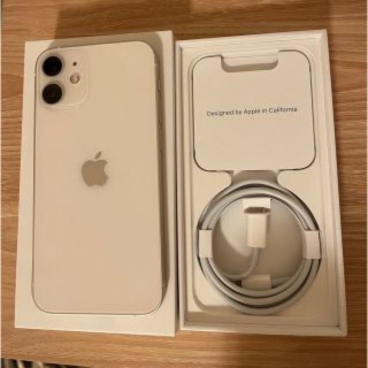 【美品】iPhone12mini 128GB ホワイト 白　