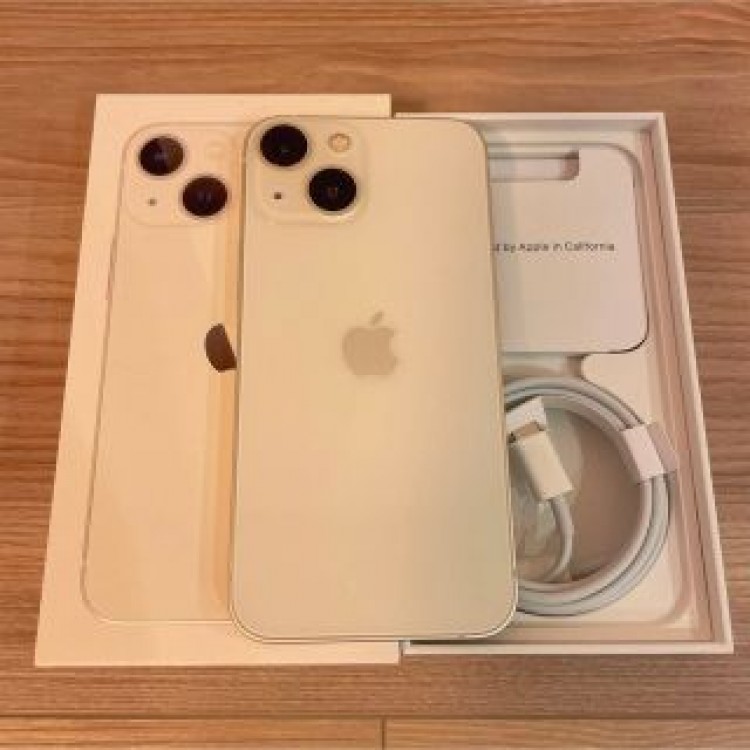 【超美品】 iPhone 13mini スターライト 256GB SIMフリー