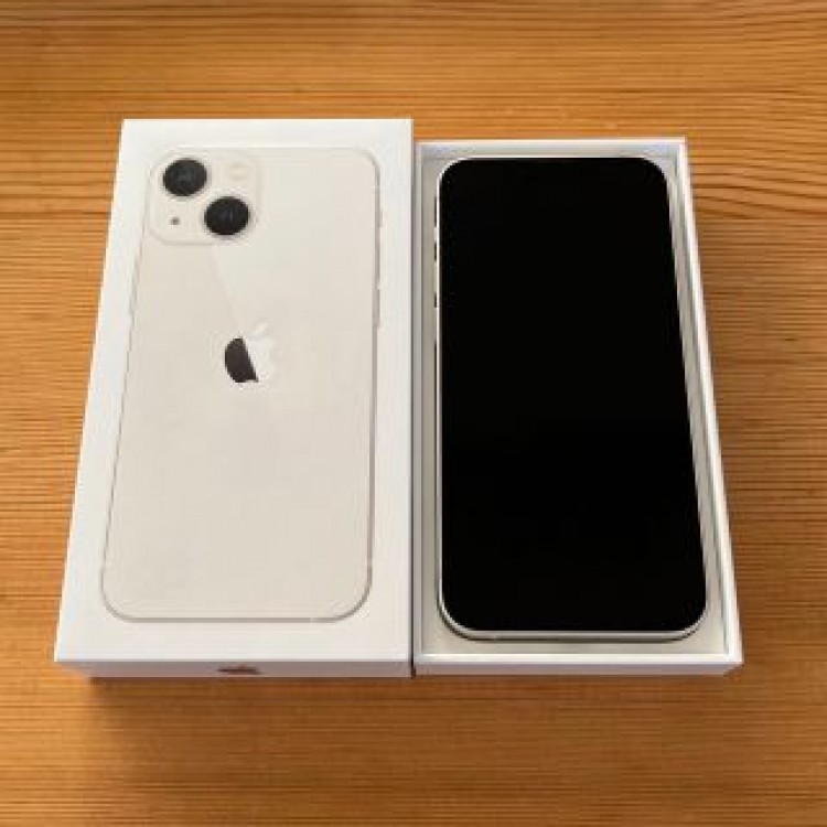 新品同様　iPhone13 mini スターライト 128GB SoftBank