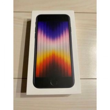 新品 iPhone SE (第3世代) ミッドナイト 64 GB