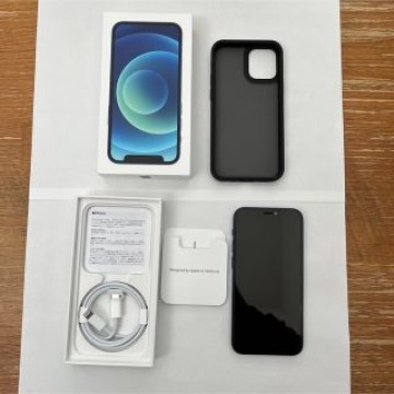 【美品】Apple iPhone 12 mini 64GB ブルー SIMフリー