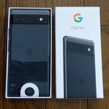 新品 Google Pixel6a　128GB 黒　チャコール