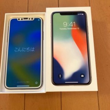 Apple iPhone X 64GB シルバー