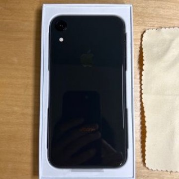 【新品同様】iPhone XR Black 128 GB