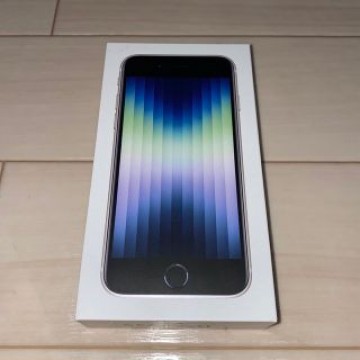 アップル iPhoneSE 第3世代 128GB スターライト softbank