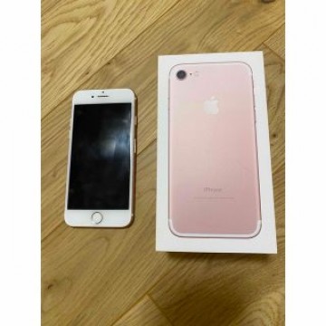 i phone 7 128GB ローズゴールド　付属品一部あり