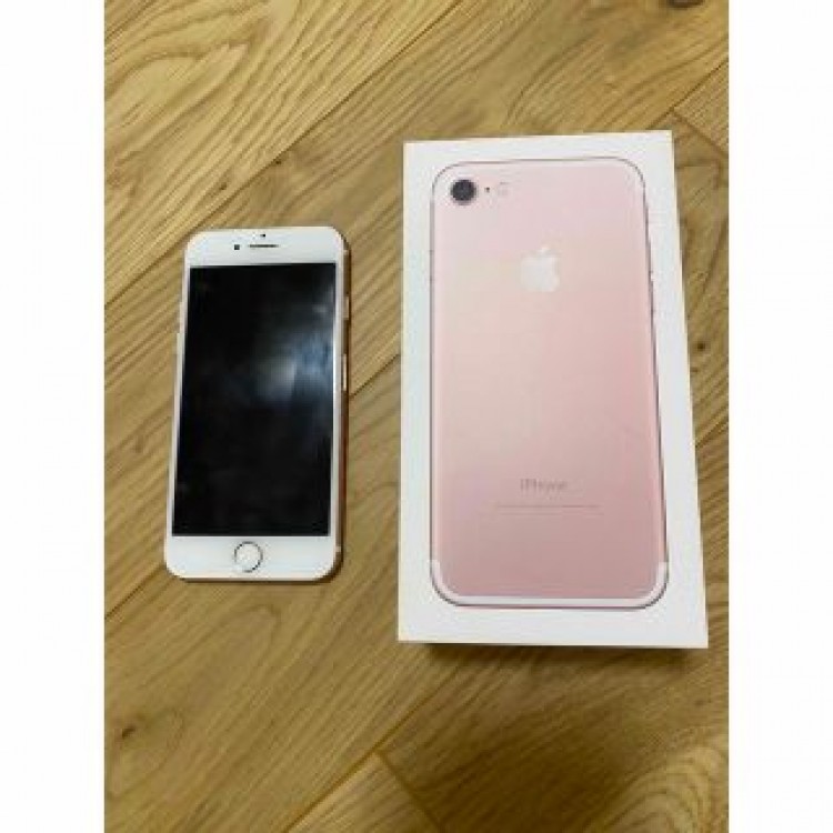 i phone 7 128GB ローズゴールド　付属品一部あり