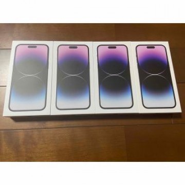 iPhone 14 Pro Max 256GB SIMフリー パープル　4台