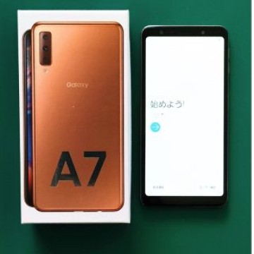SAMSUNG Galaxy A7 ゴールド SM-A750C