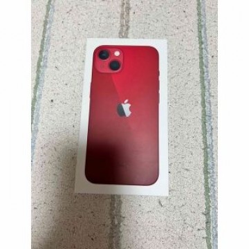 新品未使用品 アップル iPhone13 128GB レッド au