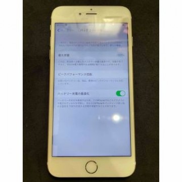 バッテリー100% iPhone 6s plus SIMフリー 16GB