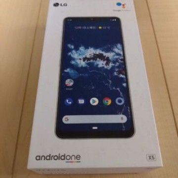 【未使用品】LG Android One X5 ミスティックホワイト