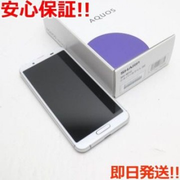 美品 SIMフリー SH-M12 シルバーホワイト