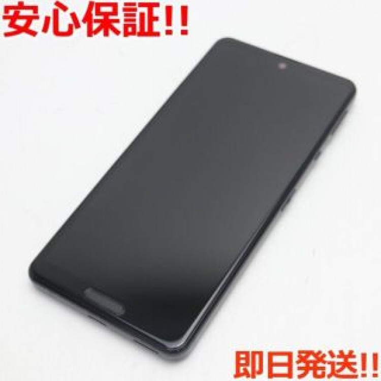 超美品 AQUOS sense 5G SHG03 ブラック SIMロック解除済み