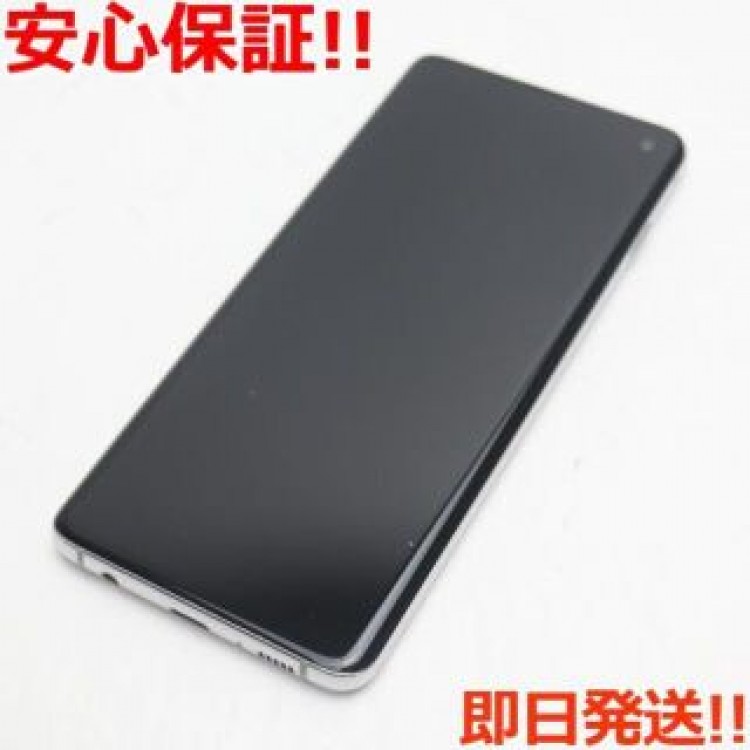 新品同様 SC-03L Galaxy S10 プリズムホワイト