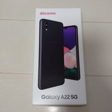 ☆新品未使用☆docomo Galaxy A22 5G SC-56B ブラック