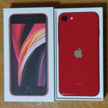アップル iPhoneSE 第2世代 64GB レッド シムフリー　simフリー