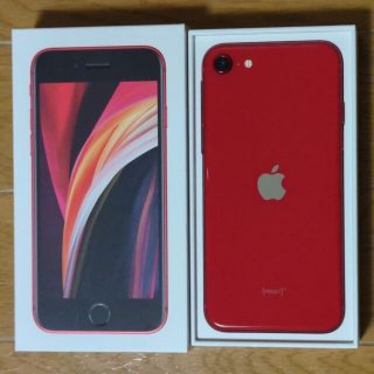 アップル iPhoneSE 第2世代 64GB レッド シムフリー　simフリー