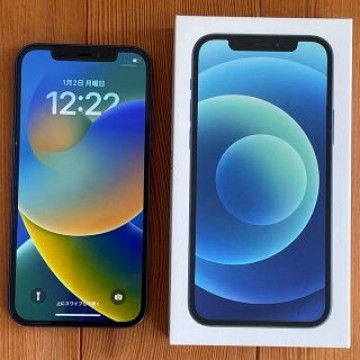 iPhone 12 ブルー 64 GB SIMフリー