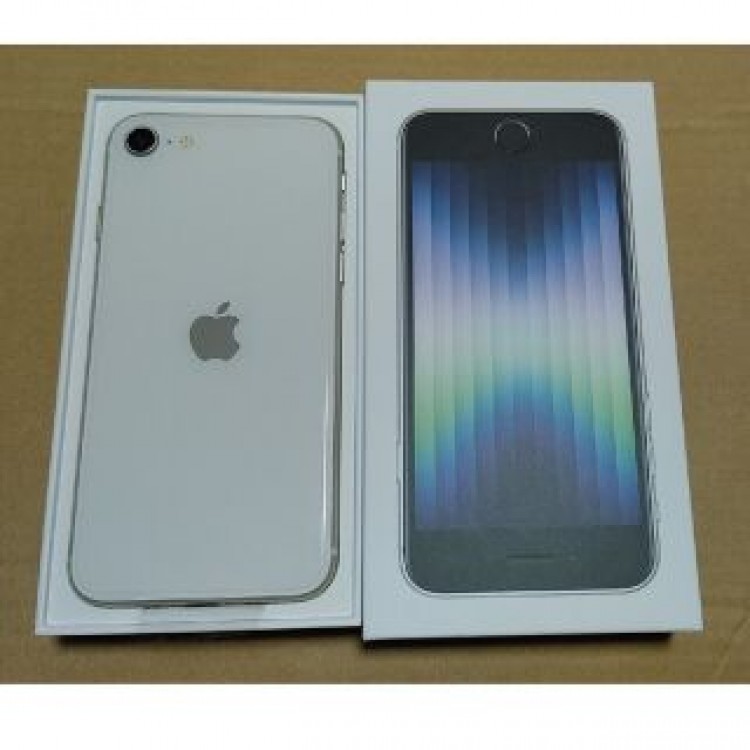 新品未使用 au iPhone SE3 64GB スターライト