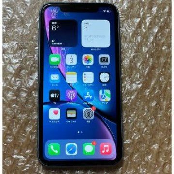 美品です。　iPhone XR 64GB SIMフリー　BLUE