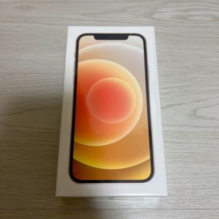 iPhone12 128GB white 新品　未使用