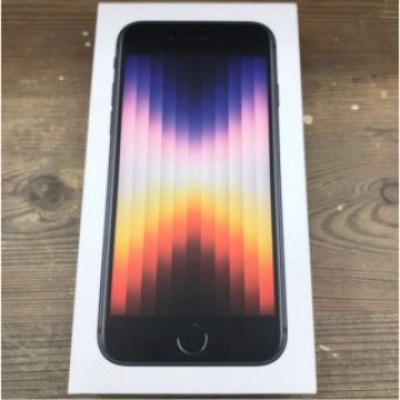 au iPhone se3 第3世代　64g  ブラック　 simフリー