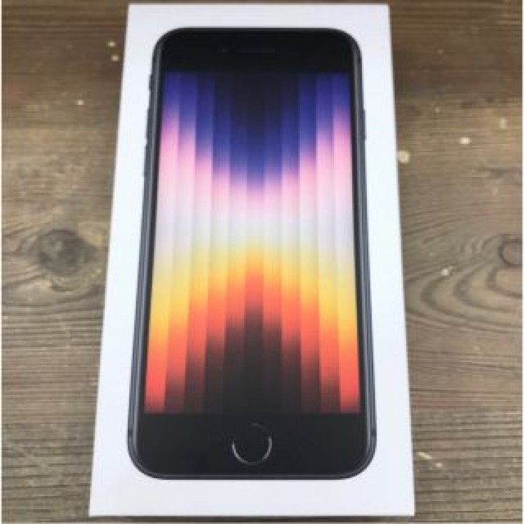 au iPhone se3 第3世代　64g  ブラック　 simフリー