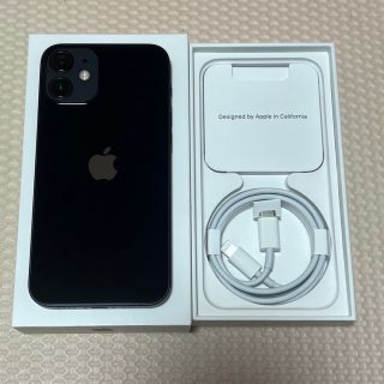 未使用に近い！iPhone12mini 64GB 本体 バッテリー100%デモB