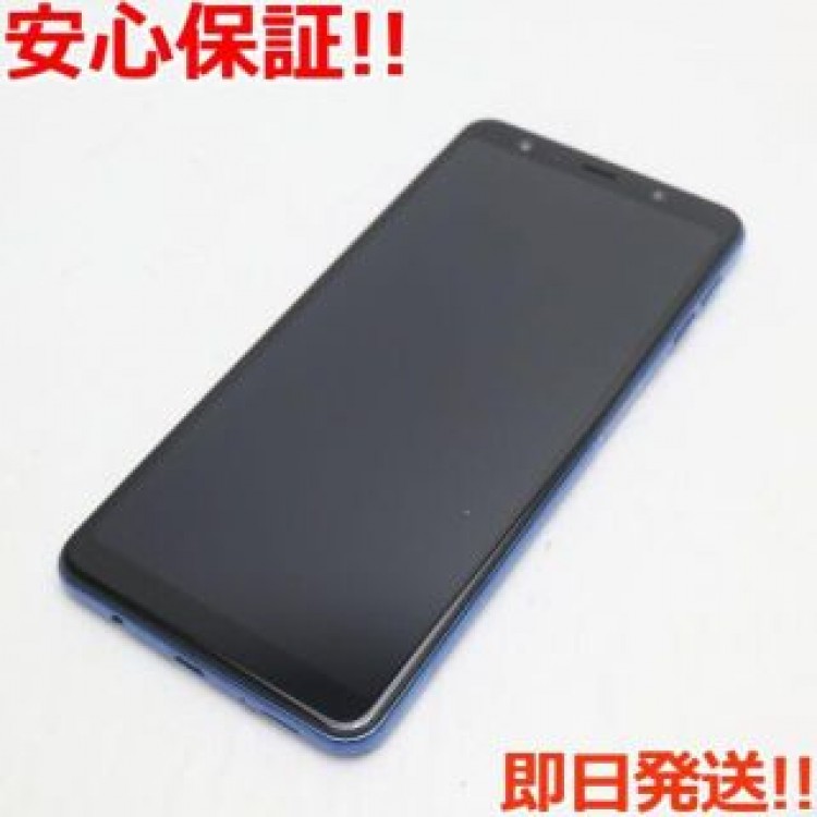 超美品 SIMフリー Galaxy A7 ブルー