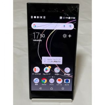 ①【SIM解除済み】Xperia XZs SOV35 Black