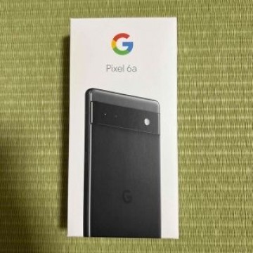 Pixel 6a Charcoal（Googleストア版）