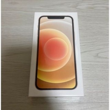 iPhone12 128GB white 新品、未使用