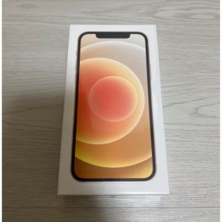 iPhone12 128GB white 新品、未使用