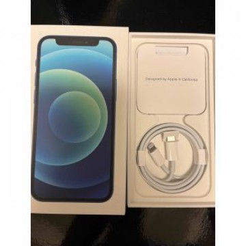 アップル iPhone12 mini 64GB ブルー 本体　箱　ケーブル