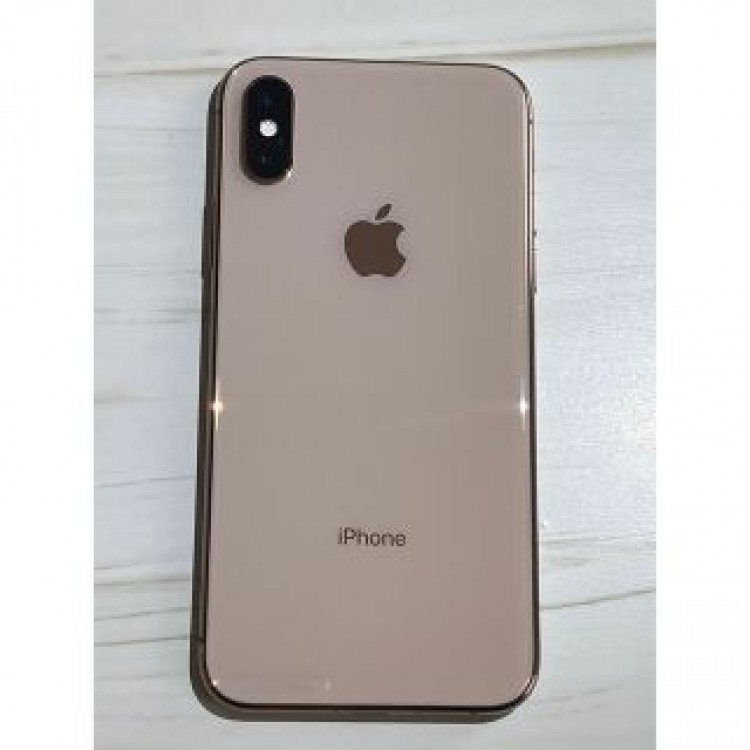 iPhone Xs 256GB Apple SIMフリー　本体 gold 箱有り