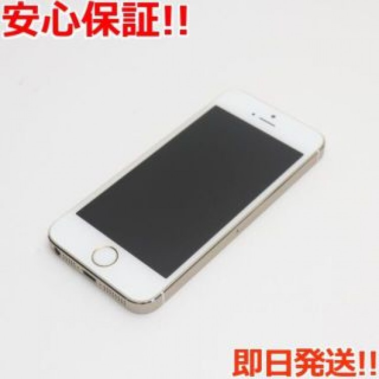 新品同様 iPhone5s 16GB ゴールド