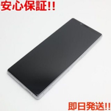 超美品 SOV40 Xperia 1 ホワイト  SIMロック解除済み