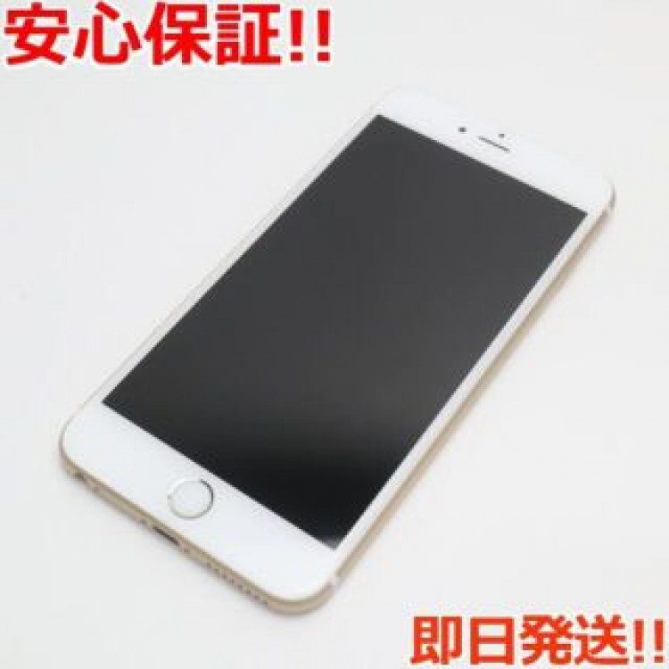 美品 SIMフリー iPhone6S PLUS 128GB ゴールド